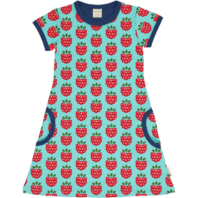 Short Sleeve Dress - Raspberry