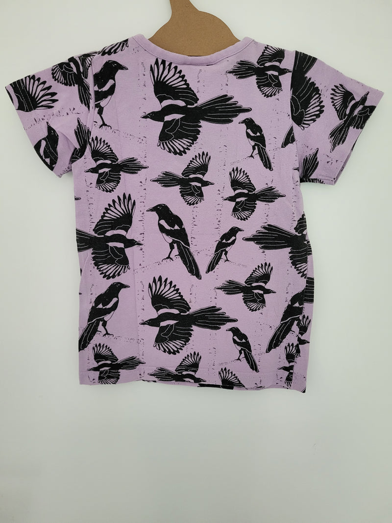 MTAF - Short Sleeve Top - Pica Pica - Purple - Size 86/92