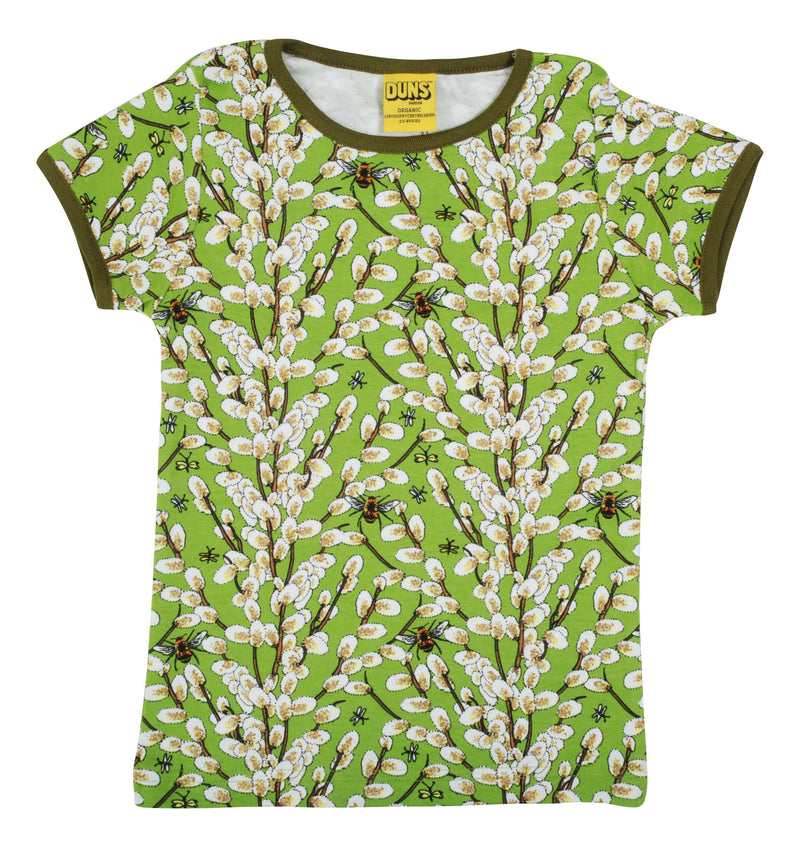 Short Sleeve Top - Goat Willow - Greenery