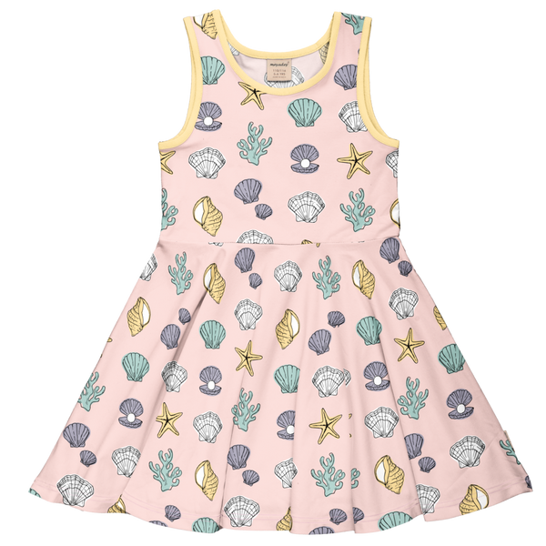Sleeveless Circle Dress - Salty Shell