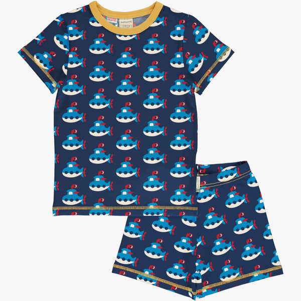 Short Sleeve Pyjama set - Submarine