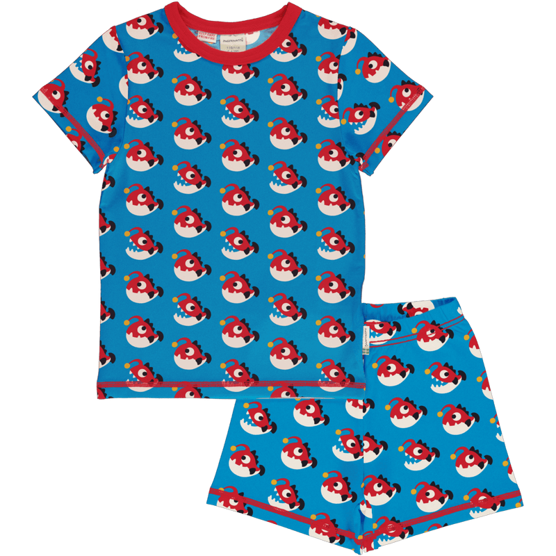 Short Sleeve Pyjama set - Anglerfish