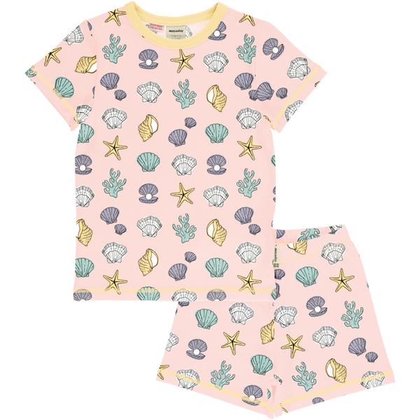 Short Sleeve Pyjama set - Salty Shell