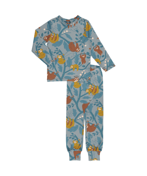 Long Sleeve Pyjama Set - Sleepy Sloth