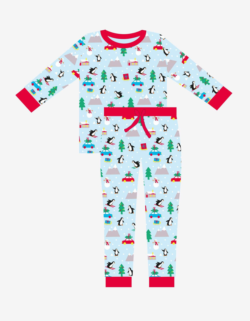 Adult Pyjamas - Penguin's Christmas