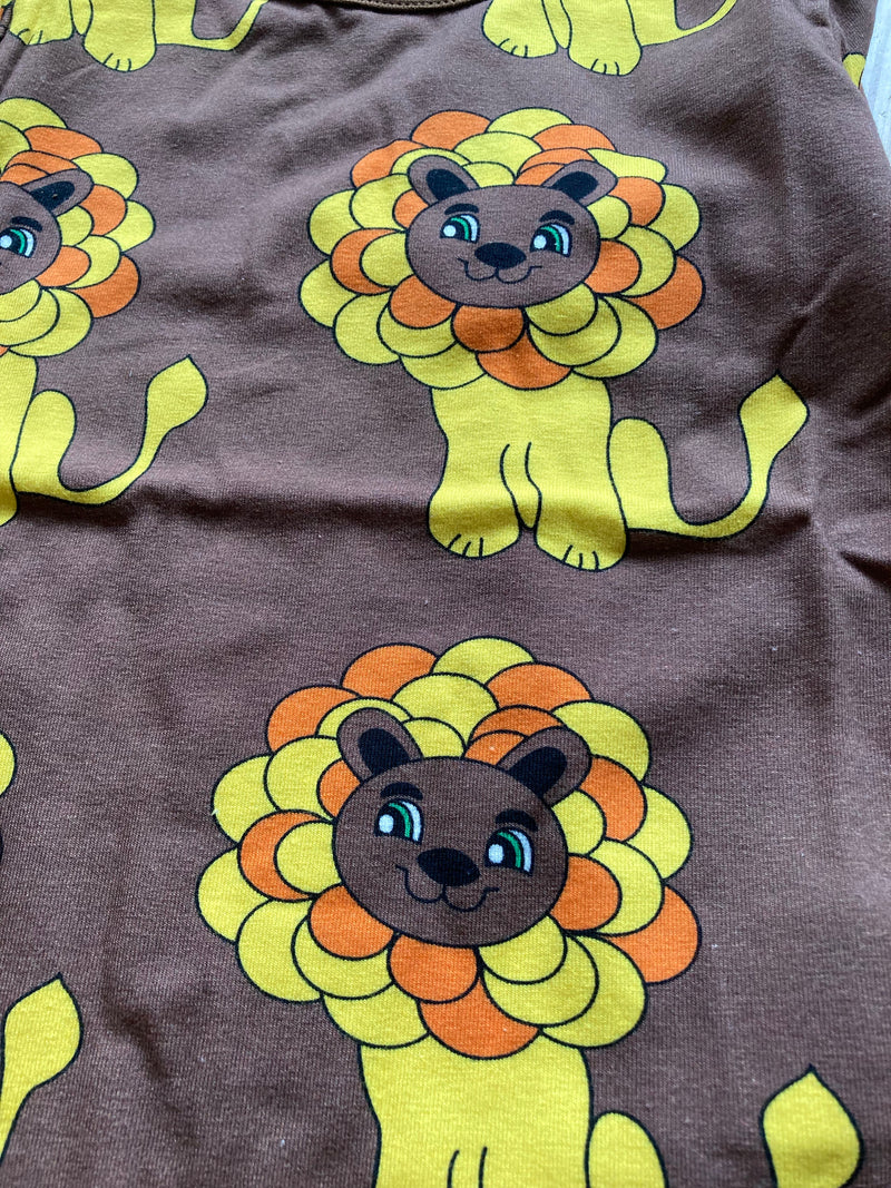Long Sleeve Top - Lion - Toasted Coco