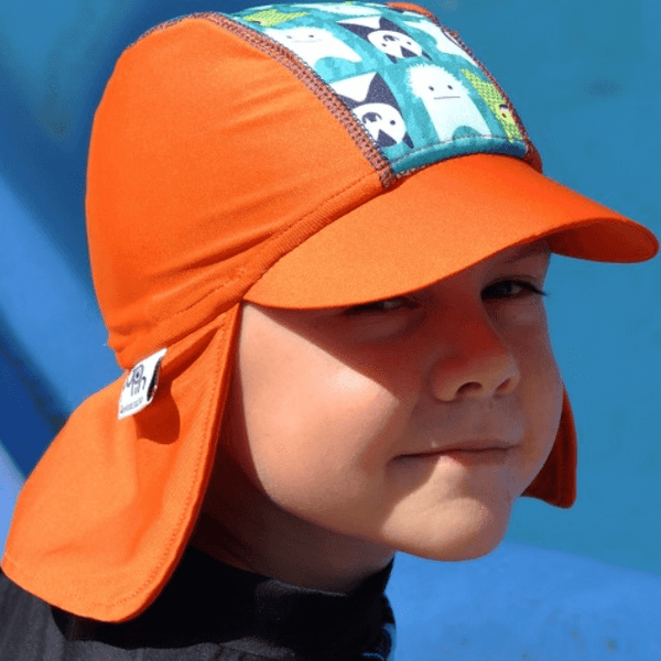Pop-in Peaked Sun Hat - Herman Monster