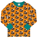 Long Sleeve Top - Squirrel