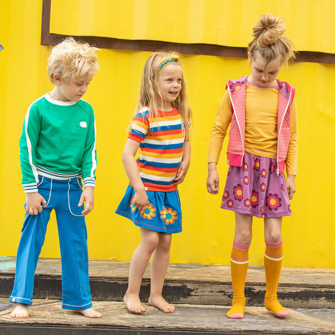Annie Knee Socks - Bright Gold